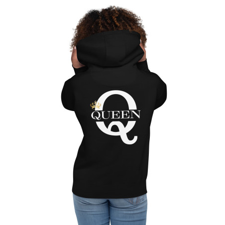 Sweat à Capuche Femme Queen – Hoodie Premium Streetwear