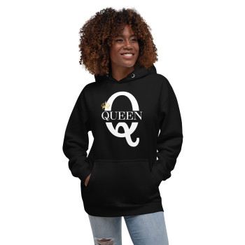 Sweat à Capuche Femme Queen – Hoodie Premium Streetwear