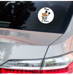 Autocollant Bébé à bord Disney – Sticker voiture bébé (14x14 cm)