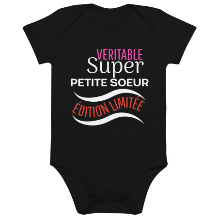 Body Bébé Véritable Petite Soeur – Coton Bio