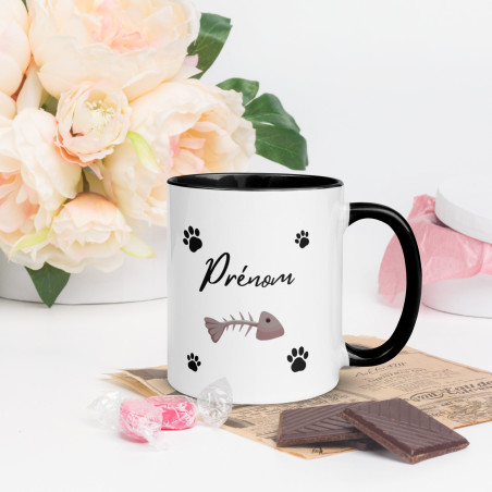 Mug Personnalisable avec Prénom – Animaux Colorés